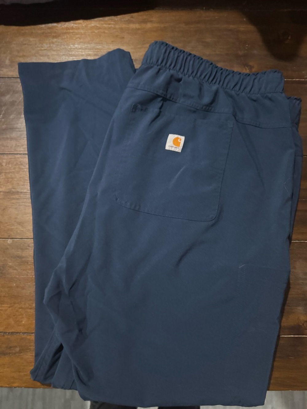 Carhartt Men’s Dark Navy Elastic-Waist Work Joggers